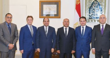 السيسى يبحث التعاون المشترك مع بومباردييه العالمية بمشروعات قطار المونوريل