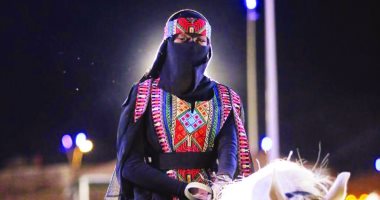 للمرةالأولى.. المرأة السعودية تشارك فى عروض الفروسية فى فرسان عكاظ