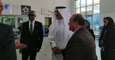 صور.. السفير السعودى يصل مطار القاهرة لوداع بعثة الحج الرسمية