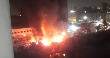 "مصرع 17 مواطنا" .. الصور الأولى لانفجار معهد الأورام