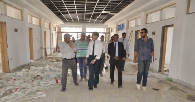 صور.. رئيس جامعة القناة يوجه بسرعة إكمال مبنى كلية الآداب الجديد