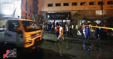 النيابة العامة تتسلم تقارير الطب الشرعى حول حادث معهد الأورام.. تستعجل تفريغ الكاميرات المحيطة بالمعهد لرصد خط سيرها.. مشرحة زينهم تسلم 21 جثة لأسرهم.. ومصادر ترجح وجود أكثر من جثة بين الأشلاء بموقع الحادث