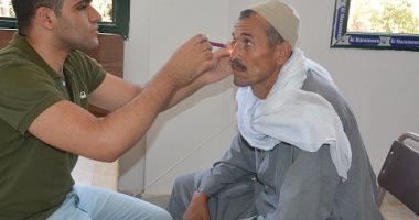 جامعة الفيوم تنظم قافلة طبية لقرية دسيا