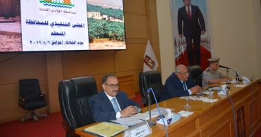 محافظ الوادى الجديد يوجه بتخصيص أراض لإقامة مشروعات خدمية للمواطنين