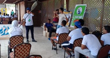 صور.. "الشباب والرياضة" بالإسكندرية تنظم المهرجان الأول للألعاب المائية بمشاركة 300 شاب