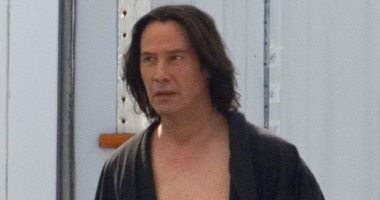 7 صور من كواليس تصوير كيانو ريفز لفيلم Bill & Ted Face the Music 