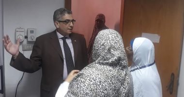القاضى يتفقد وحدة أورام الثدى بمستشفي بنها الجامعى وتوفير الخدمات بها