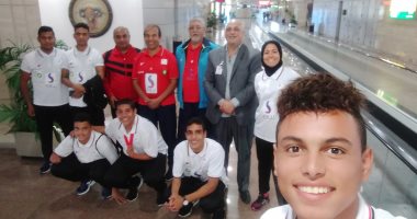 صور.. وصول بعثة ألعاب القوى للإعاقات الحركية من سويسرا