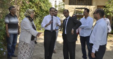 صور.. رئيس جامعه القناة يوجه برفع كفاءة جميع المبانى والمدرجات بالجامعة القديمة