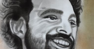 قارئ يشكر محمد صلاح لتبرعه لمعهد الأروام برسم صورته