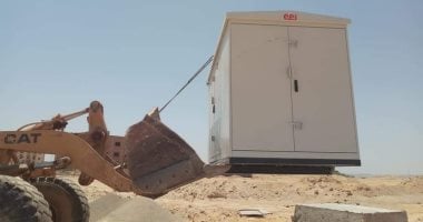 الوحدة المحلية بالقصير: تركيب محول كهرباء لتدعيم المناطق الشمالية بالمدينة