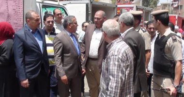 مدير أمن المنوفية يتفقد منافذ أمان للتأكد من وصولها المناطق النائية