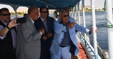 صور.. محافظ أسوان: استثمار الحديقة الاستوائية لإقامة متنزه عالمى