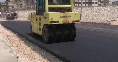 إعادة رصف شارع السوق باسطنها بالمنوفية بتكلفة مليون و800 ألف جنيه 