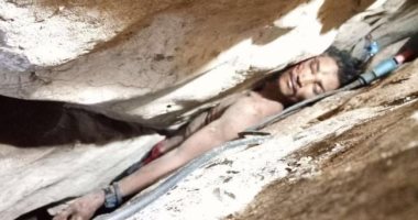 إنقاذ شخص فى كمبوديا احُتجز بين صخرتين 4 أيام أثناء جمع فضلات الخفافيش..صور