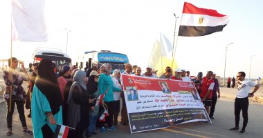 صور.. مهرجان للمشى للمرأة وحملة توعية لشباب الجامعة بمصيف بلطيم