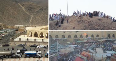 من زاركم فى حيكم يبلغ من الله المنن.. المحبون والمريدون يتوافدون على وادى حميثرة لأحياء الليلة الختامية بمولد أبو الحسن الشاذلى.. ذكر و مديح فى ساحات الطرق الصوفية..ومشقة السفر وتكاليفه منعت الكثيرين من الوصول