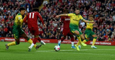 ليفربول ضد نورويتش.. شباك الريدز تستقبل أول الأهداف فى الدقيقة 64 