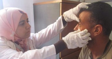 قافلة طبية لكلية الطب بجامعة السويس بقرية الشلوفة