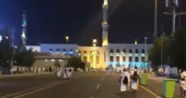 فيديو.. جولة لـ"اليوم السابع" بمحيط مسجد عرفة قبل صلاة الحجاج به