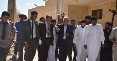 محافظ مطروح يوجه بالبدء إنشاء السوق الجديد وازدواج مدخل مدينة الضبعة