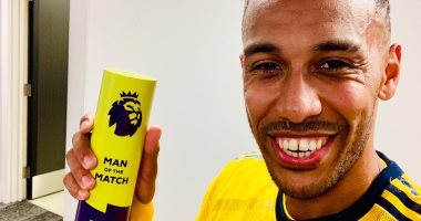 أوباميانج أفضل لاعب فى مباراة نيوكاسل يونايتد ضد ارسنال