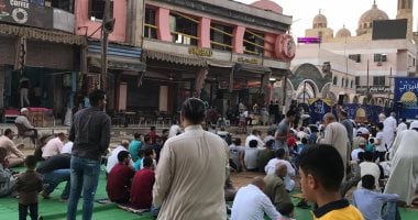 صور.. توافد الأهالى على الساحات المخصصة لصلاة عيد الأضحى فى الغربية