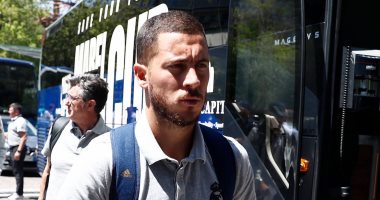 لقاء بين نجوم ريال مدريد والجماهير فى روما قبل ودية الليلة.. فيديو