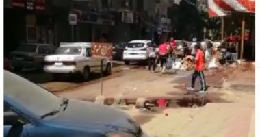 دماء الأضحية تغرق حى حلمية الزيتون.. والسكان: تنشر الرائحة الكريهة