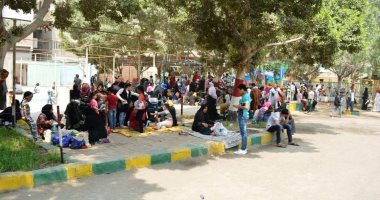 صور.. إقبال كبير على حديقة حيوان الزقازيق.. ومديرها: استقبلنا 11 ألف زائر