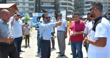 تحرير مخالفات لمستأجرى 7 شواطئ بالإسكندرية فى ثانى أيام العيد