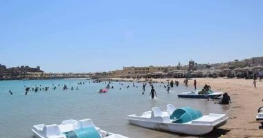 صو.. إقبال كبير على شواطئ الغردقة فى ثان أيام عيد الأضحى المبارك