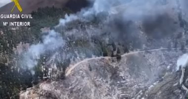 اسبانيا: إجلاء 8 آلاف شخص جراء حرائق الغابات فى جزيرة جران كناريا 