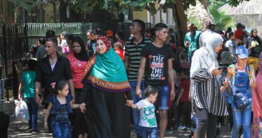 حديقة حيوان الجيزة تستقبل 70 ألف زائر ثالث أيام العيد..صور