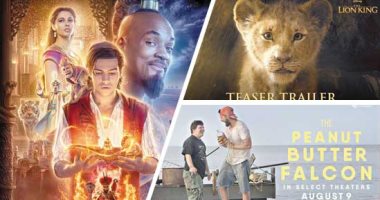 خريطة أفلام السينما العالمية فى عيد الأضحى .. رعب وأكشن وكوميديا وأنيميشن وجبات سينمائية فى انتظار عشاق السينما العالمية.. علاء الدين رابع أفلام ديزنى فى عالم المليارات.. lion King يسير على خطى النسخة الأصلية  