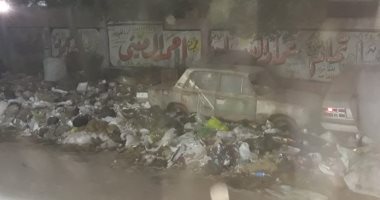 قارئ يشكو من تراكم القمامة بشارع عزت باشا بالمطرية 