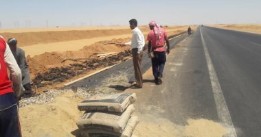 صور.. اقتراب انتهاء ثلاثة أعمال إنشائية وتطوير إسعاف الصحراوى بدراو بأسوان