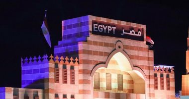 جناح التراث المصرى يجذب عدد كبير من الزائرين بسوق عكاظ بالطائف
