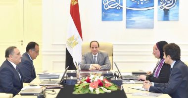 السيسى يوجه بإطلاق البوابة الحكومية للخريطة الاستثمارية الصناعية الموحدة خلال شهر سبتمبر المقبل..الرئيس يكلف الحكومة بمواصلة تنفيذ خطط إنشاء المدن المتكاملة..ونيفين جامع تستعرض الموقف التنفيذى للمجمعات الصناعية