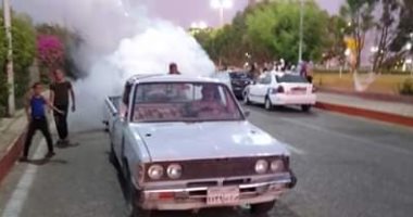 صور.. "صحة قنا" تطلق حملة لمكافحة الناموس والذباب من الشوارع والميادين العامة
