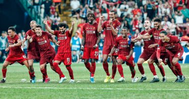كل أهداف الأربعاء.. محمد صلاح يتوج بكأس السوبر الأوروبى مع ليفربول 