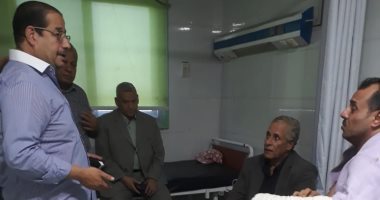 عضو محامين مصر يزور محاميا أشعل أشخاص النار فيه ويؤكد: لن نترك حق الزميل
