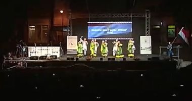 معهد باليه أكاديمية الفنون يشارك فى مهرجان صربى بتنورة ورقصات شعبية.. فيديو