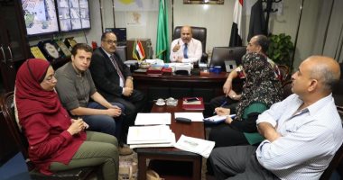 سكرتير عام المنوفية يتابع تنفيذ المراحل النهائية لمصنع أبو خريطة  لتدوير القمامة