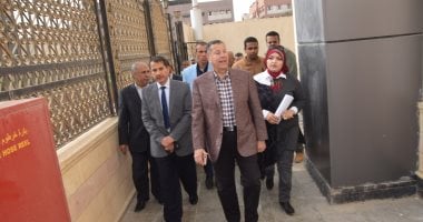 صور.. محافظ بنى سويف يتفقد تجهيزات مقر المحافظة الجديد وتطوير الإدارة المحلية