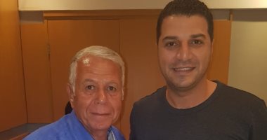 صورة .. حسن حمدي يحضر مواجهة الأهلي وبيراميدز