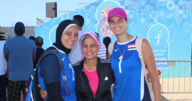 سيدات الطائرة الشاطئية يهزمن السنغال فى الألعاب الأفريقية 