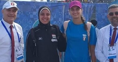 سيدات الطائرة الشاطئية يهزمن موزمبيق فى الألعاب الأفريقية