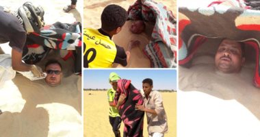 فيديو وصور.. السياحة العلاجية تنعش واحة سيوة صيفاً.. أغسطس أنسب وقت للعلاج بالدفن فى الرمال الساخنة.. مصريون وعرب وأجانب يزورون الواحة للاستشفاء.. وإقبال على حمامات الرمال بجبل الدكرور للعلاج من أمراض العظام