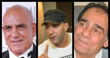 محمد لطفى وأحمد فؤاد سليم مع السقا فى "العنكبوت"